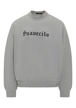 Willy Chavarria crew-neck sweatshirt - Grey