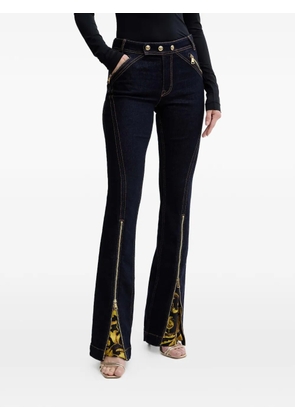Versace Jeans Couture zip-detailed jeans - Blue