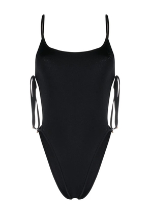 Blumarine open tie-side swimsuit - Black