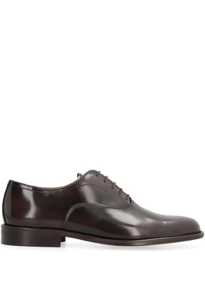 Bruno Magli polished leather Oxford shoes - Brown