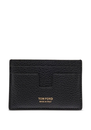 TOM FORD calf leather cardholder - Black