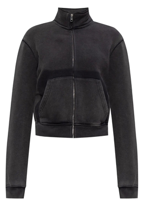 Alexander Wang cropped cotton jacket - Black