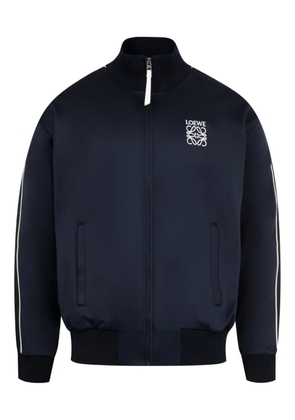 LOEWE logo-embroidered track jacket - Blue
