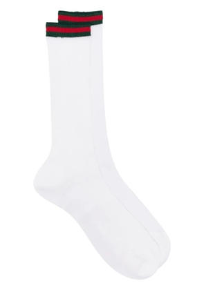 Gucci Web-detailed socks - White