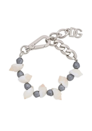 Dolce & Gabbana beaded shell bracelet - Silver