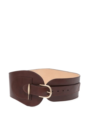 ZIMMERMANN buckled leather belt - Brown