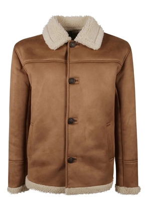 MC2 Saint Barth faux-fur jacket - Brown