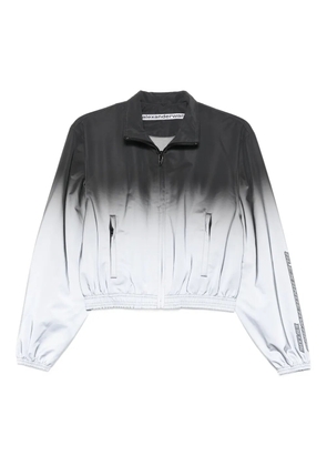 Alexander Wang ombre zip jacket - Black