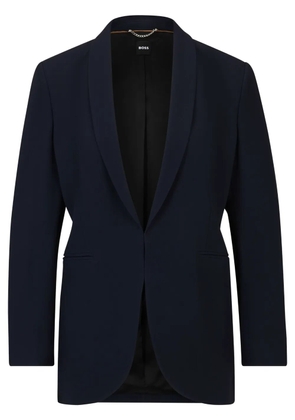 BOSS Jirea single-breasted blazer - Blue