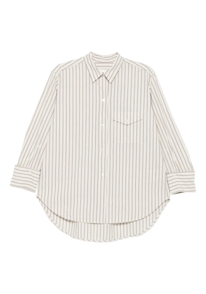 Citizens of Humanity Shay striped pocket shirt - Neutrals