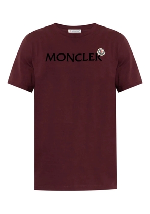 Moncler logo-print T-shirt - Red