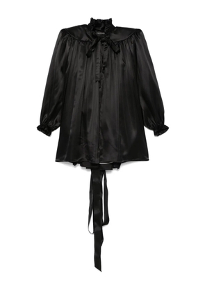 Balenciaga satin shirt - Black
