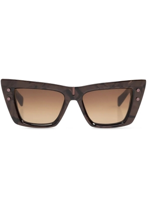 Balmain Eyewear B-Eye cat-eye sunglasses - Brown