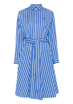 Polo Ralph Lauren striped midi dress - Blue