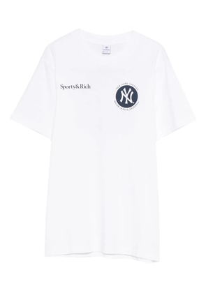 Sporty & Rich Major League printed T-shirt - White