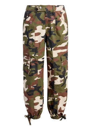 Cinq A Sept Zola camouflage cargo pants - Brown
