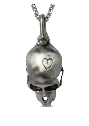 Parts of Four Monkey Skull Necklace - Silver