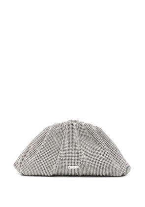 Cult Gaia mini Jaala rhinestone-embellishment clutch bag - White