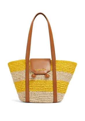Marni Trunkaroo tote bag - Neutrals