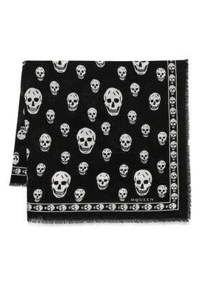 Alexander McQueen Classic Skull scarf - Black