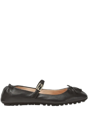 FENDI Baguette ballet flats - Black