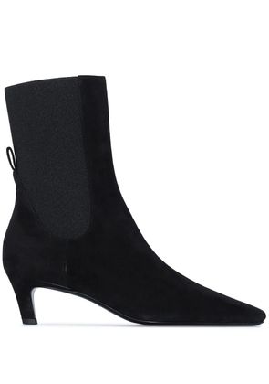 TOTEME The Mid Heel 65mm boots - Black
