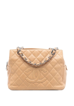 CHANEL Pre-Owned 2008-2009 Petite Caviar Timeless tote bag - Brown