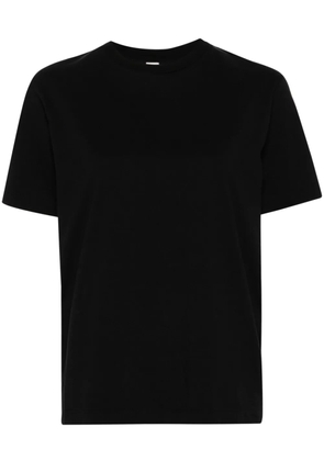 TOTEME crew-neck organic cotton T-shirt - Black