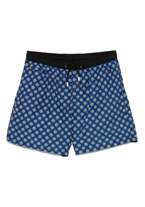 MC2 Saint Barth Inter-print swim shorts - Blue
