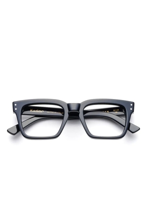 Kador square-frame glasses - Black
