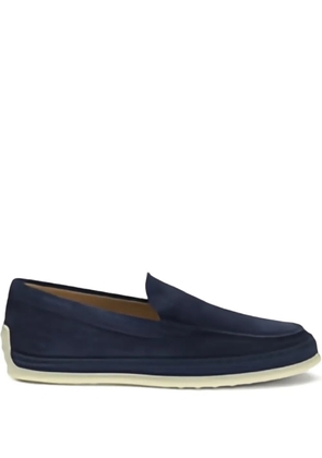 Tod's round-toe loafers - Blue