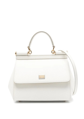 Dolce & Gabbana medium Sicily tote bag - White