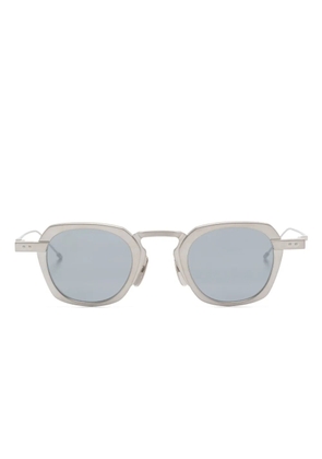 Thom Browne Eyewear square-frame sunglasses - Silver