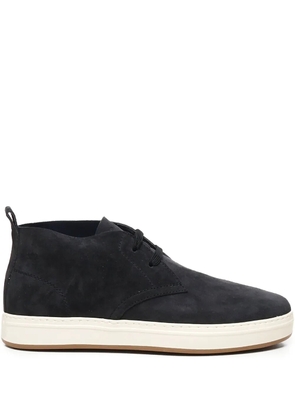 Hogan suede lace-up sneakers - Blue