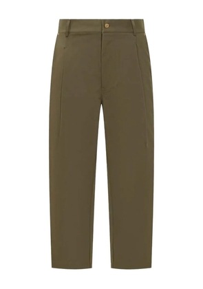 Drôle De Monsieur pleated trousers - Brown