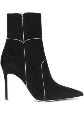 Gianvito Rossi 95mm pointed-toe stiletto boots - Black
