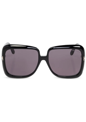 TOM FORD Eyewear FT1156 oversize-frame sunglasses - Black