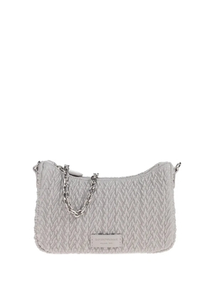 Emporio Armani quilted shoulder bag - Grey