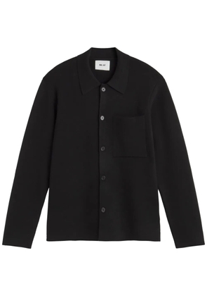 NN07 Jonas knitted shirt - Black
