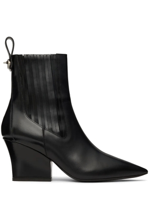 Valentino Garavani 75mm VLogo Lockette Beatle boots - Black