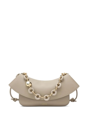 LOEWE medium Ola chain-embellished flap shoulder bag - Neutrals