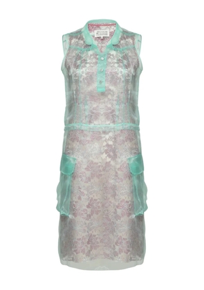 Maison Margiela layered mini dress - Grey