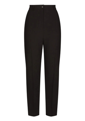 Dolce & Gabbana tuxedo-band tailored trousers - Black