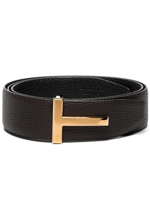 TOM FORD reversible T-buckle belt - Black
