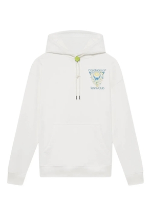 Casablanca L'Arche de Tennis hoodie - White