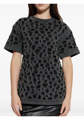 AVAVAV distressed short-sleeve T-shirt - Grey