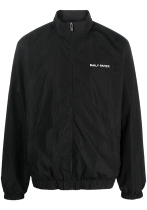 Daily Paper logo-print windbreaker - Black