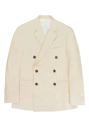 424 double-breasted blazer - Neutrals