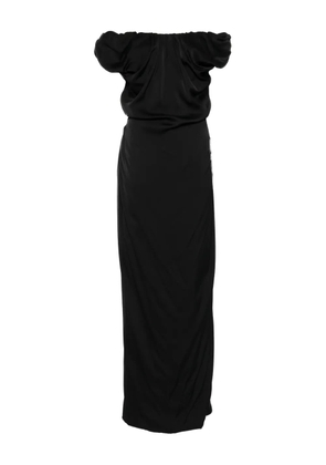 Vivienne Westwood Ginnie Amber off-shoulder maxi dress - Black