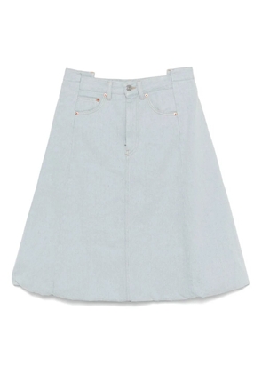 Victoria Beckham denim midi skirt - Blue